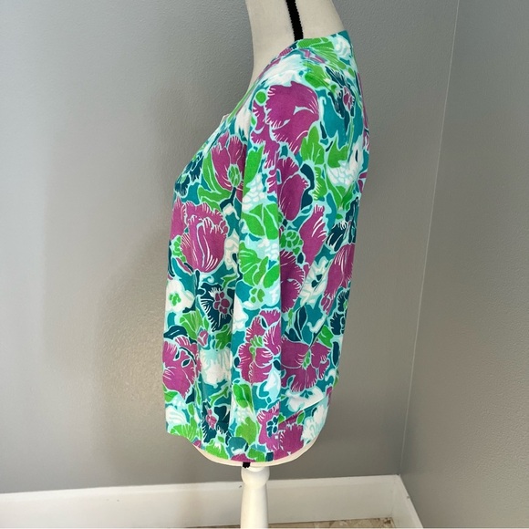 Talbots Multicolor Floral Blazer - Picture 4 of 10